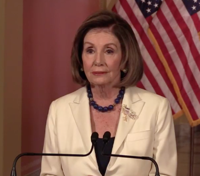 Nancy Pelosi hospitalized after fall during trip to Luxembourg