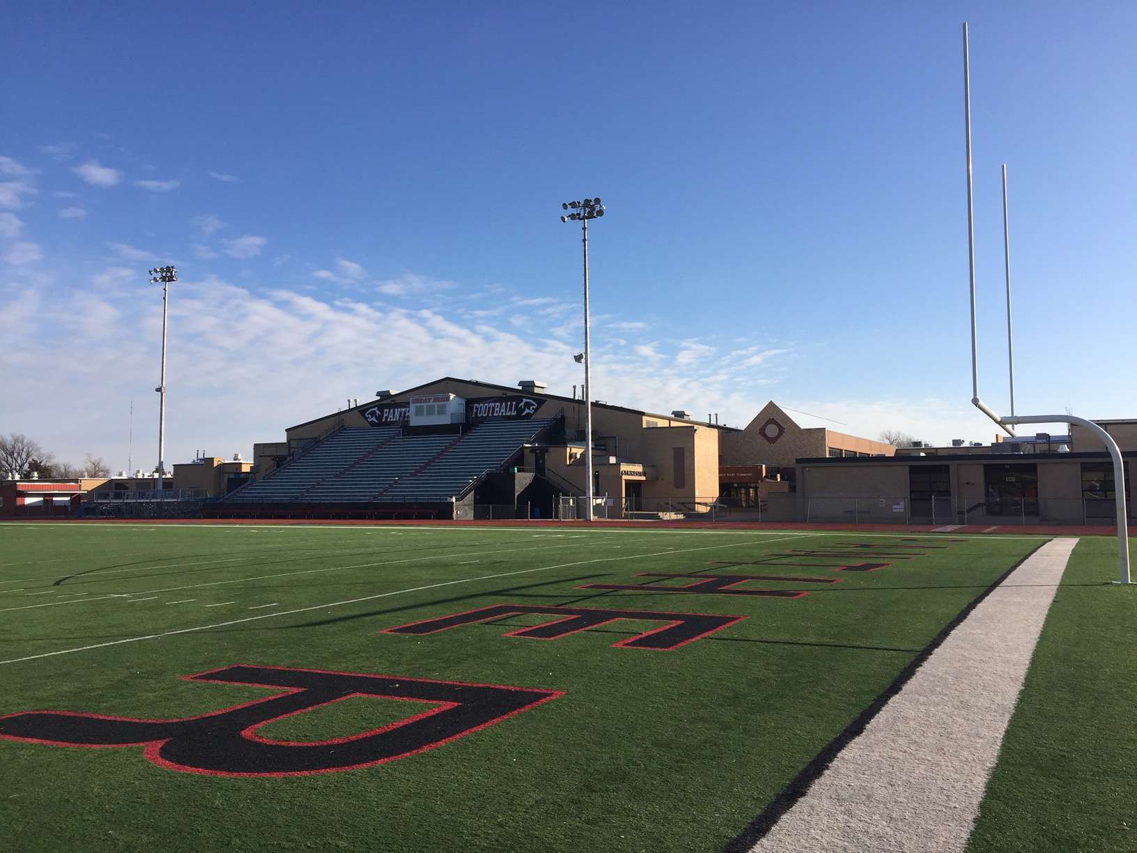 USD 428 preparing for the possibility of spread out seating for games at Memorial Stadium.