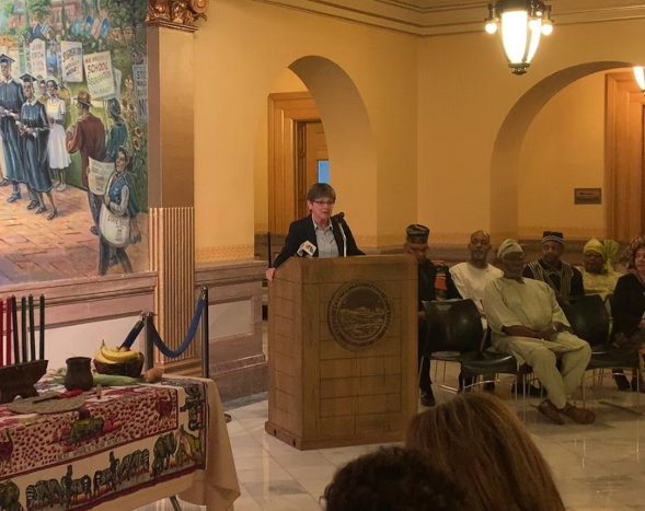 Photo courtesy office of Governor Laura Kelly