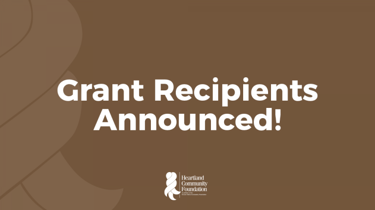 Heartland Community Foundation awards over $144,000 in grants in its fall cycle.