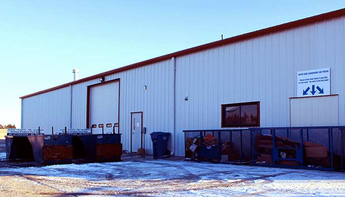 Hays processes about 900 to 1,000 tons off paper and cardboard and 200 to 300 tons of co-mingled materials, which includes plastics, at its center each year.