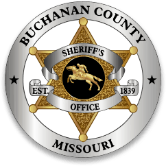 Buchanan County Sheriff's vehicle struck by motorcycle