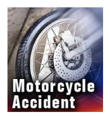 Kansas man hospitalized after motorcycle accident