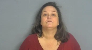 Elizabeth McKeown as shown in her original Greene Co. booking photo