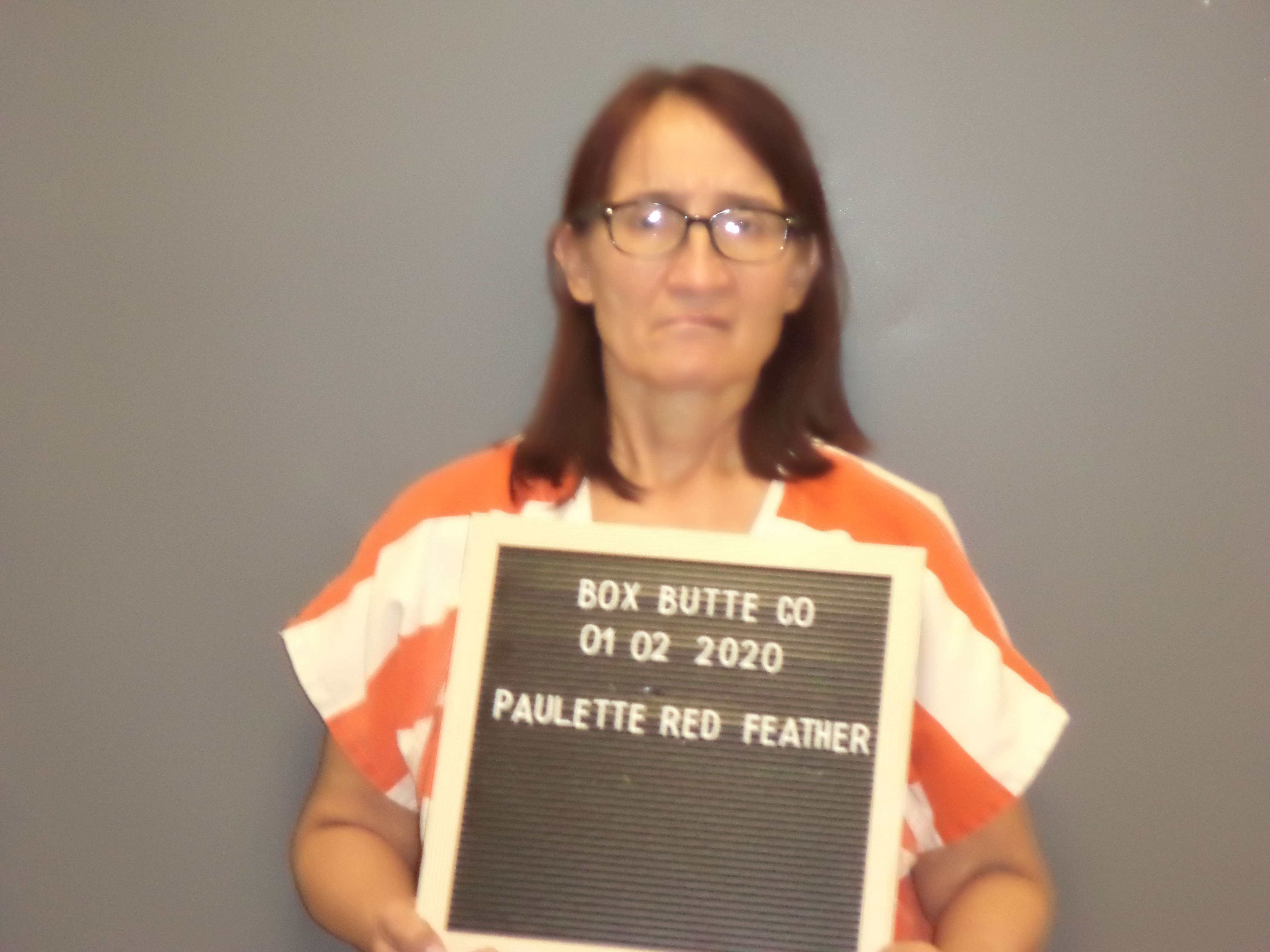 -Paulette L Red Feather, Class 4 Felony, Possess controlled substance, Infraction, Possess or use drug paraphernalia