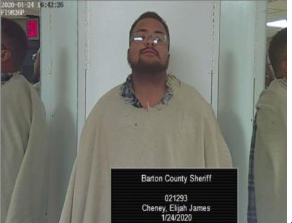 <i>Elijah Cheney -photo Barton County</i>