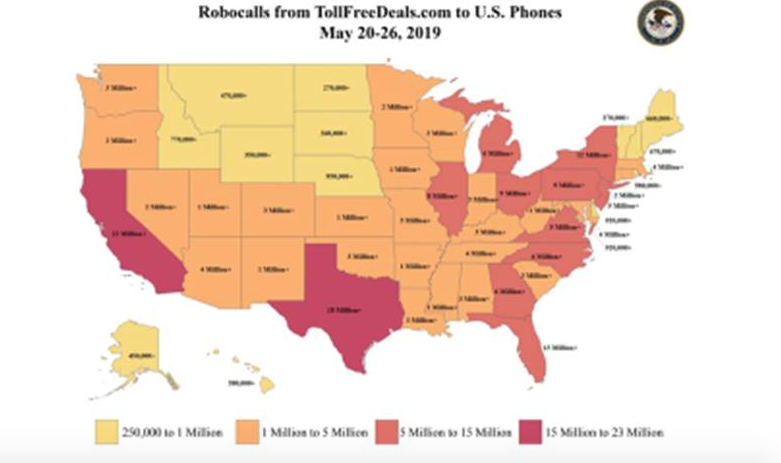 Robocalls image U.S. Dept. of Justice
