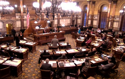 Kansas Senate debate Wednesday evening on the anti-abortion amendment