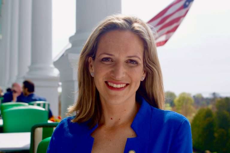 <b>Michigan Secretary of State Jocelyn Benson clashed with President Donald Trump over her efforts to send absentee ballot applications to 7.7 million registered voters. Benson’s office reported record turnout for the state’s August primary. </b>(May 2019 photo by Susan J. Demas/Michigan Advance)