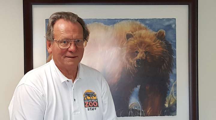 <b>Rolling Hills Zoo’s Executive Director Bob Jenkins has announced his retirement. </b>Photo courtesy RHZ