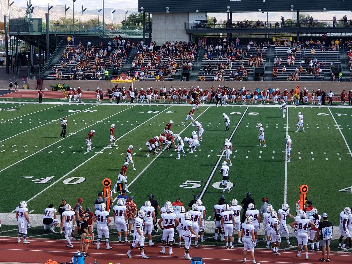 CSC battled CMU into overtime in one of only two D2 games in America Saturday. Photo: Dave Collins, CSC Play-by-Play Announcer