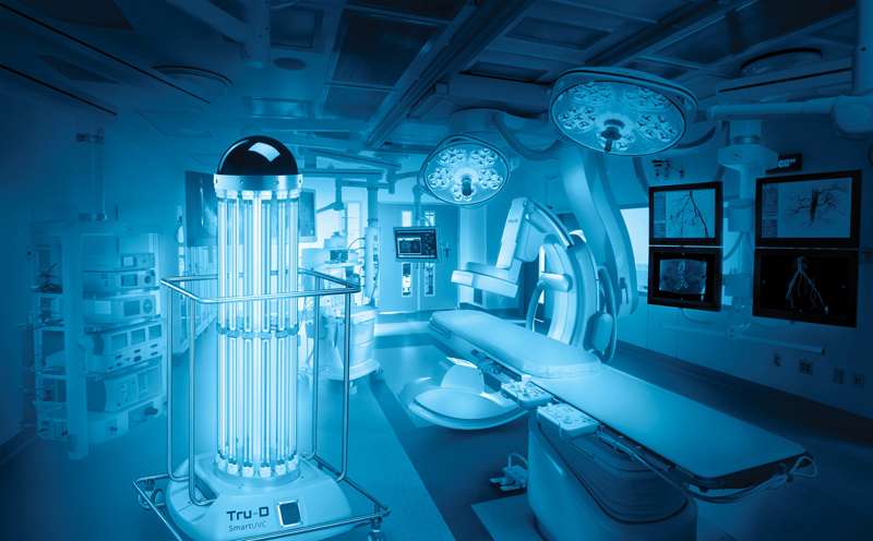 <b>The Tru-D SmartUVC. </b>Photo courtesy CCMC