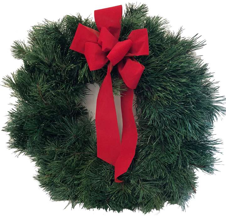<b>One of the wreaths being offered. </b>Photo courtesy Smoky Hill Museum