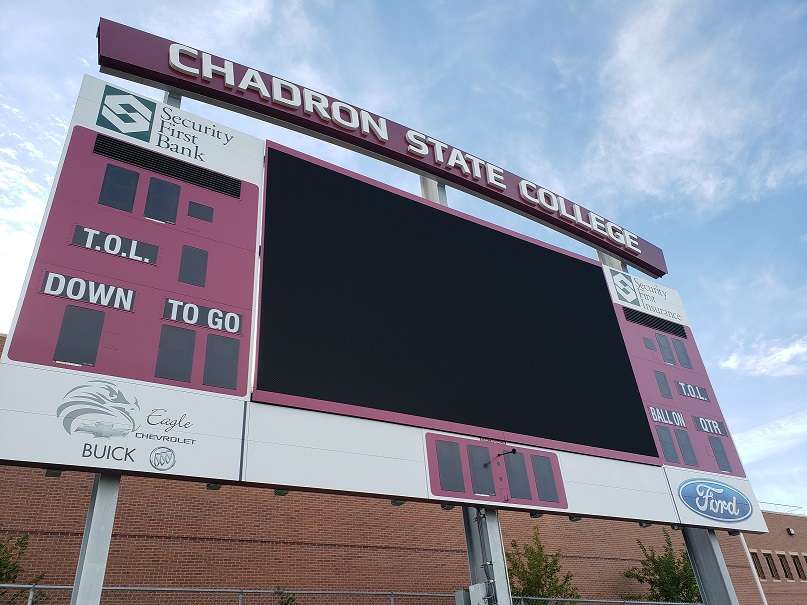 Chadron State Scoreboard - Dave Collins