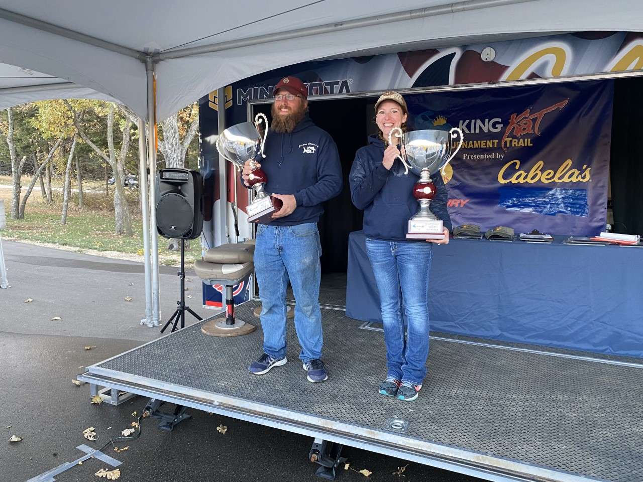 ( L-R ) Eric and Jordan Horton