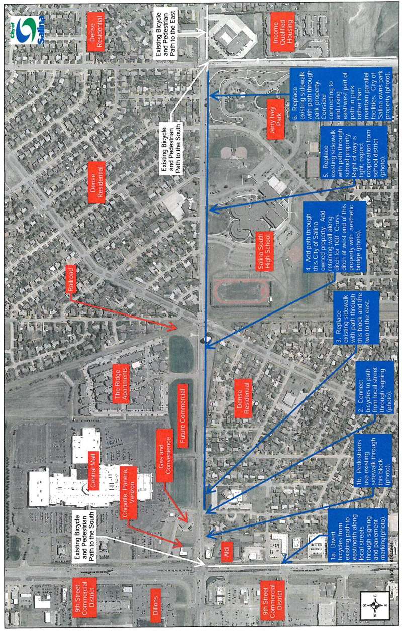 Map courtesy City of Salina