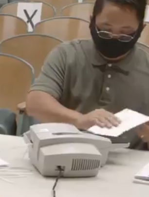 Processing ballots in Pennsylvania - photo courtesy Pennsylvania Secretary of State