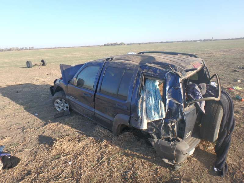 <b>The remains of the Jeep Liberty. </b>Photos courtesy Saline County Sheriff's Office