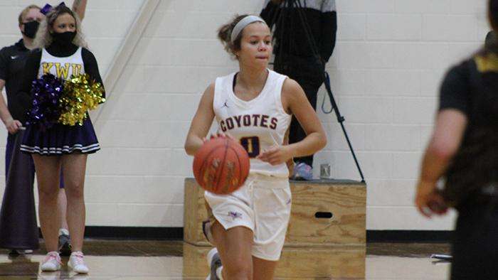 KWU's LaMyah Ricks. Photo courtesy <a href="http://kwucoyotes.com">kwucoyotes.com</a>