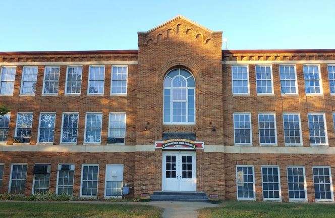 <b>The Lecompton PRIDE building.</b> Photo courtesy KSRE
