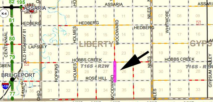 Map courtesy Saline County