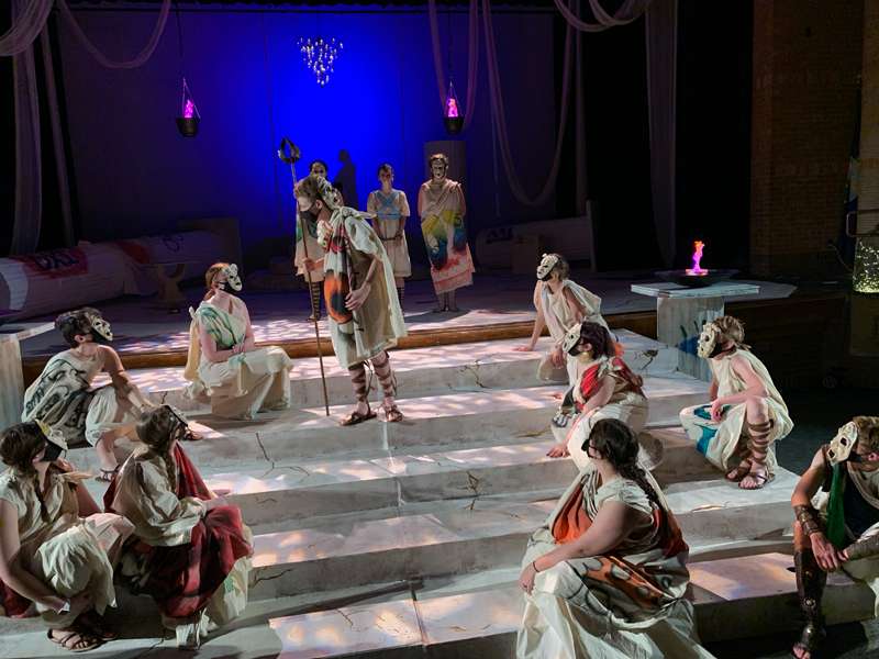 <b>The Salina Central Theatre production of 'Antigone.'</b> Photos courtesy CHS Theatre