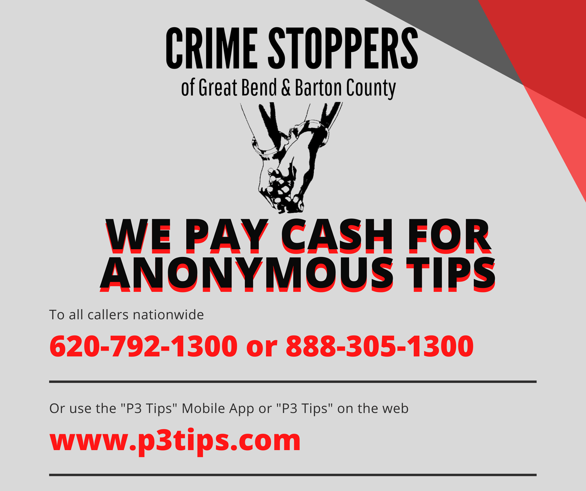 Crime Stoppers Help Solve Local Crimes 7469