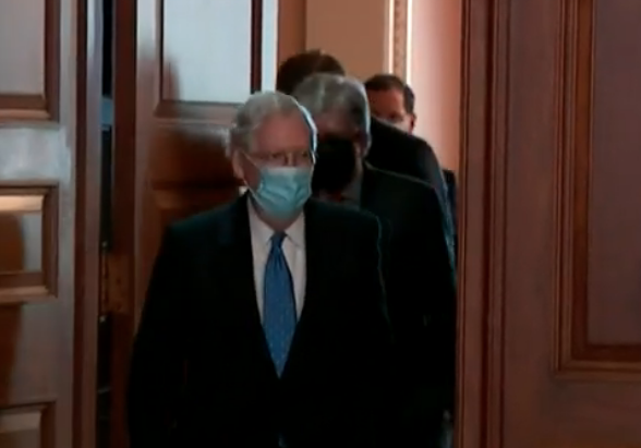 GOP Senate leaders ahead of a Tuesday news conference on&nbsp;their legislative agenda for the remainder of the month-photo courtesy CSPAN