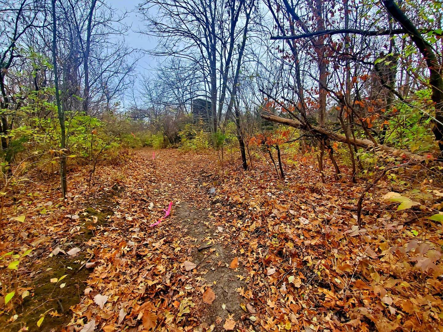 Work is underway to outline the Missouri River bluffs trail in St. Joseph/Photo courtesy of&nbsp;&nbsp;Nomad Trails Development, LLC. 