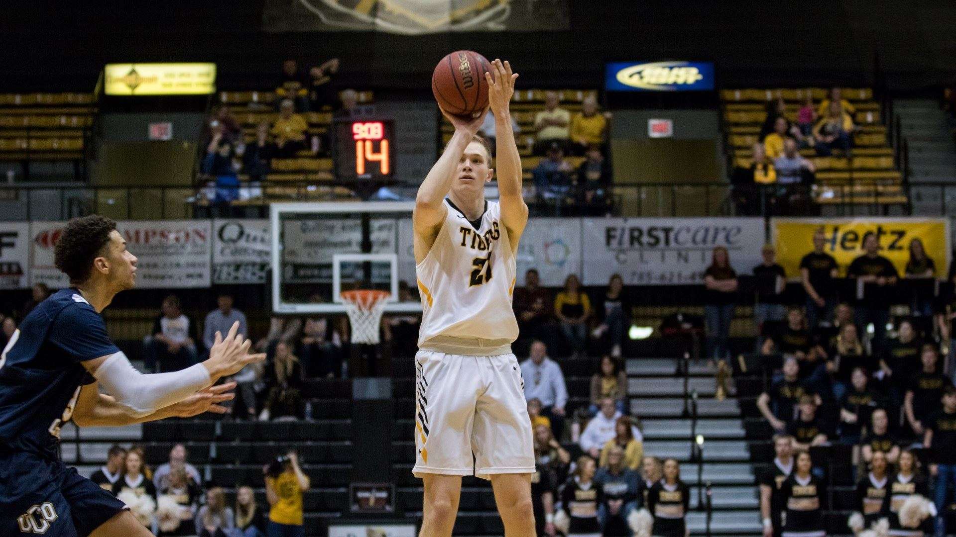 FHSU's Jared Vitztum. Photo by Allie Schweizer courtesy <a href="http://fhsuathletics.com">fhsuathletics.com</a>