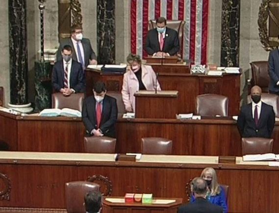 The U.S. House of Representatives on Monday-image courtesy CSPAN
