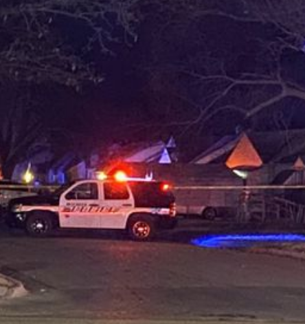 Police on the scene of Monday's investigation photo courtesy KWCH