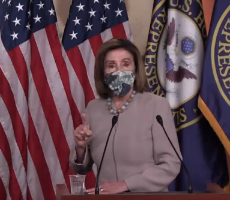 During her Thursday news conference, House Speaker Nancy Pelosi said we have to have a bill and we cannot go home without it.