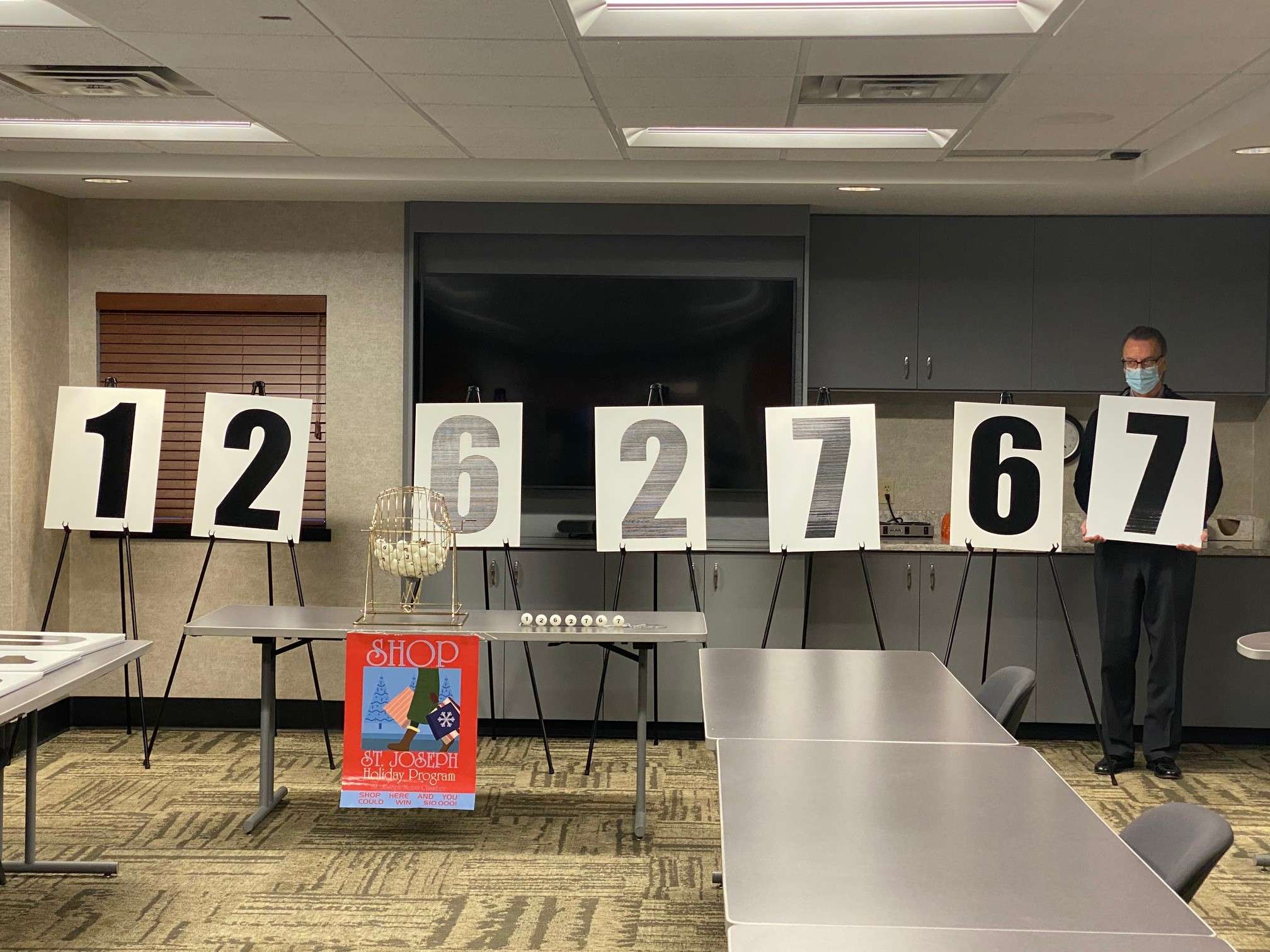 Shop St. Joe winning ticket/Photo courtesy of St. Joseph Chamber of Commerce