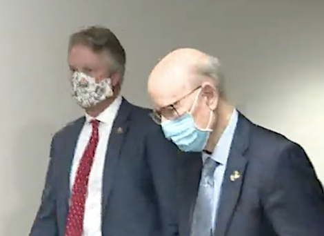 Rep. Marshall and Senator Pat Roberts photo courtesy CSPAN
