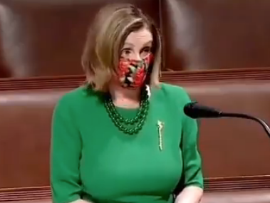 House Speaker Nancy Pelosi said the $600 is a "significant" amount for working families-photo courtesy CSPAN
