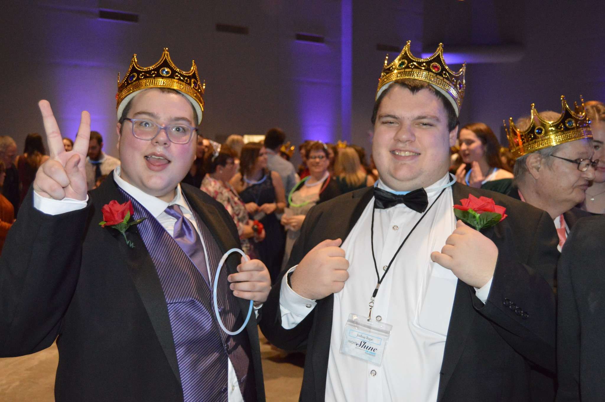 Participants in 2020's Night to Shine at Celebration Community Church. The Night to Shine Committee will host Shine Thru Drive Thru Promenade Parade from 4:30 to 6 p.m. Jan. 23 in downtown Hays.