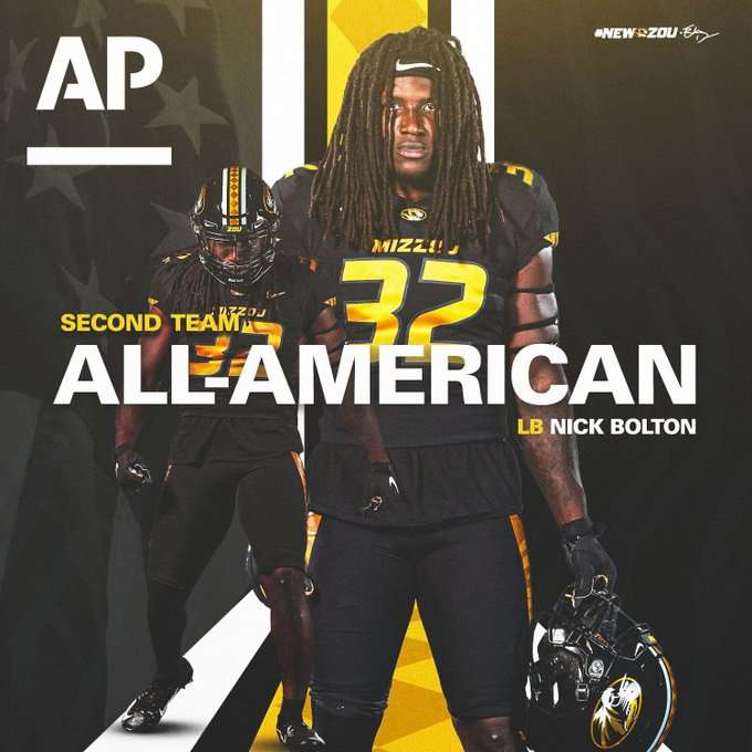 Nick Bolton. Courtesy&nbsp; MUTigers.com.