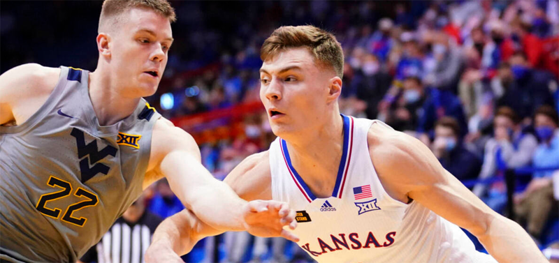 <b>Jayhawks' Christian Braun. </b>Photo courtesy <a href="http://kuathletics.com">kuathletics.com</a>