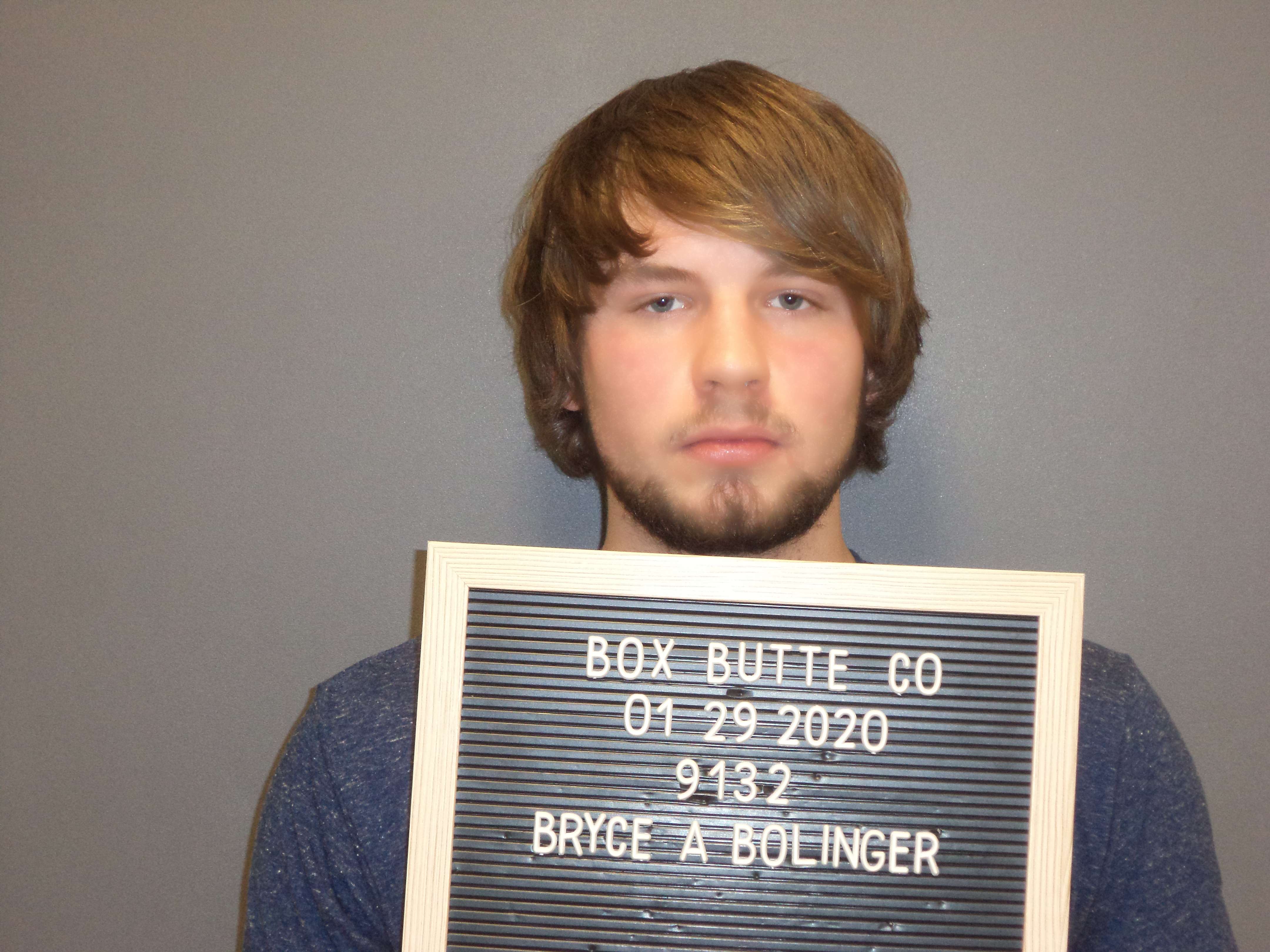-Bryce Bolinger, Class 2A Felony, Possess or receive stolen firearm, Class 3 Felony, Deface a firearm, Possess defaced firearm, Class 1 Misdemeanor, Carry concealed weapon 