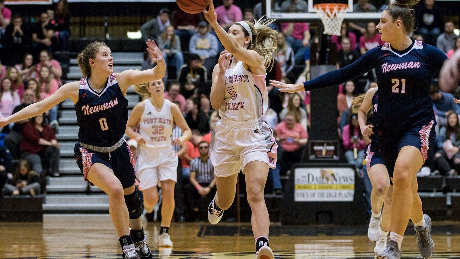 <b>FHSU's Taylor Rolfs. </b>Photo by Allie Schweizer courtesy <a href="http://fhsuathletics.com">fhsuathletics.com</a>