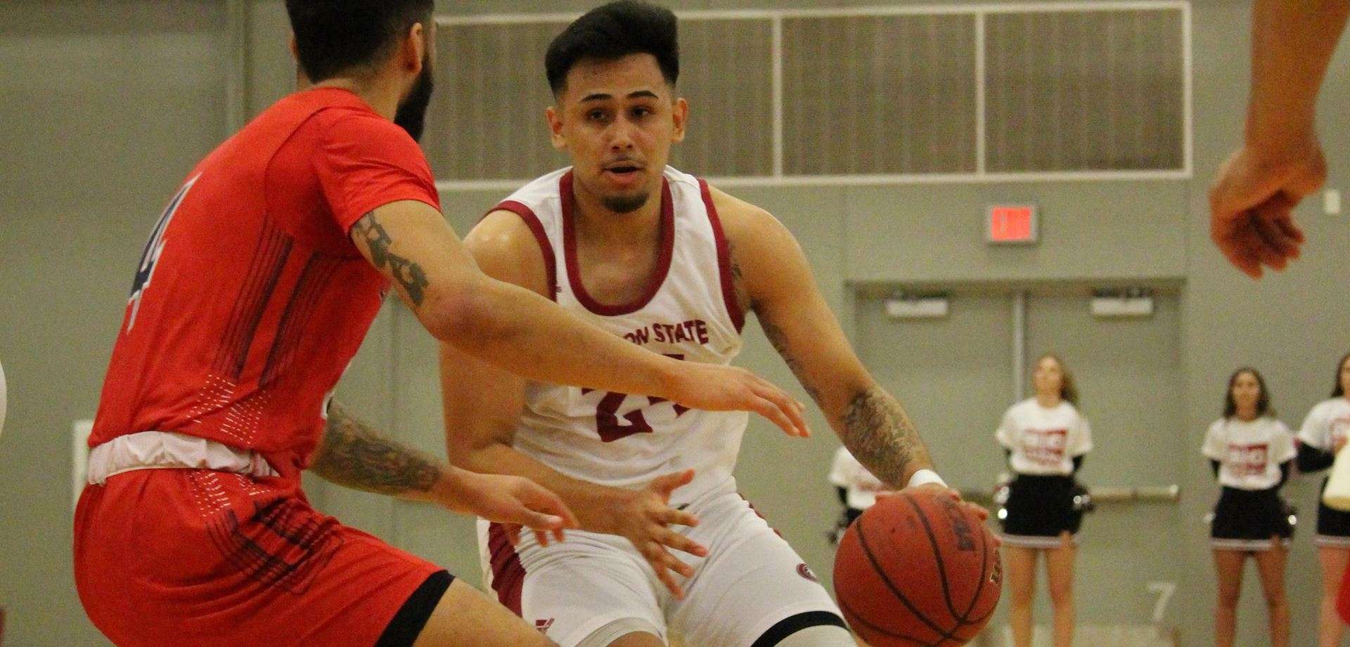 Brian Rodriguez-Flores scored 35 points on a highly efficient shooting night, going 13/17 from the floor.