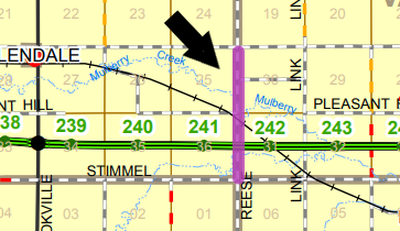 Map courtesy Saline County