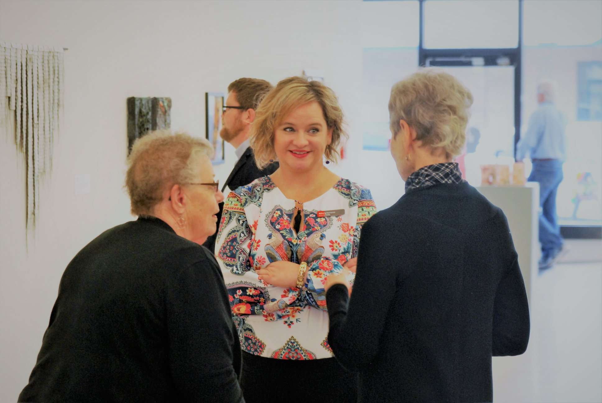 <b>Misty Serene, center.</b> Photo courtesy Salina Art Center