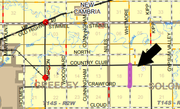 Map courtesy Saline County