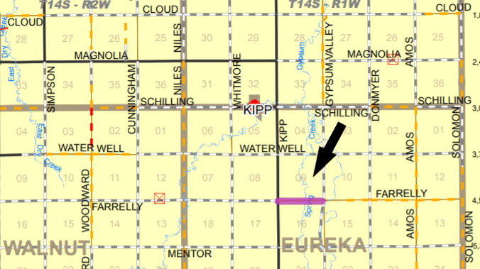 Map courtesy Saline County