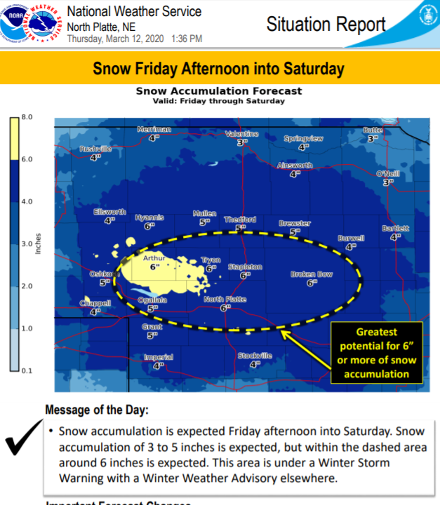 National Weather Service graphic