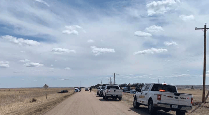 Chase County deputies joined a pursuit that began near Ft. Collins, Colorado on Sunday. Deputies were able to apprehend the suspects after they fled on foot. (Photo: Chase County SO)