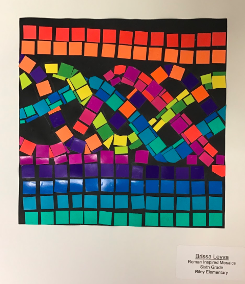 Brissa Leyva, Mosaic, Sixth grade – Riley