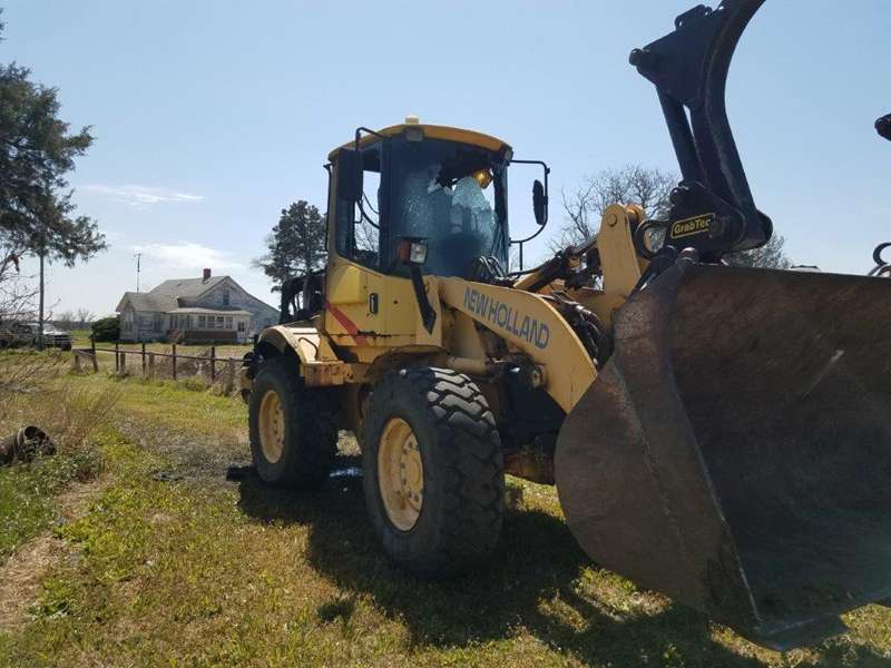 <b>The wheel loader.</b> Photos courtesy Saline County Sheriff's Office
